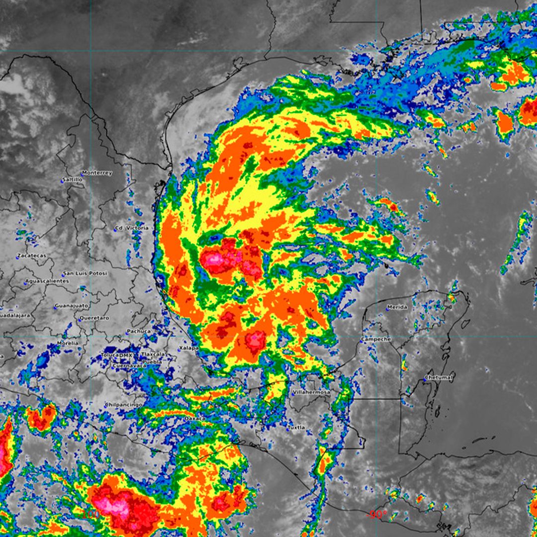 Trayectoria Depresión Tropical 9: Así Avanza el Ciclón Frente a Costa de Tamaulipas